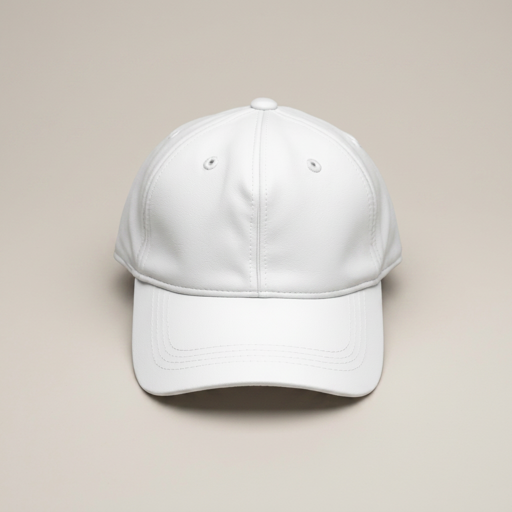 Caps in white, blank and ready for club branding