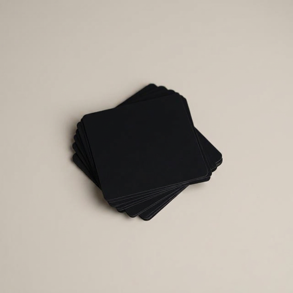 Sticker Packs in black, blank and ready for club branding
