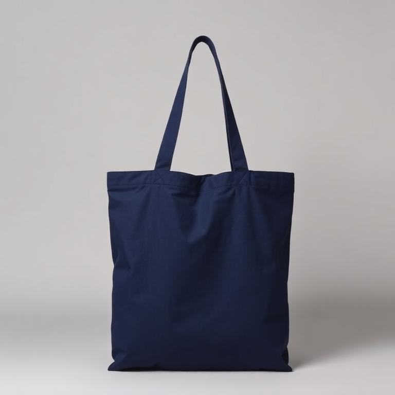 Tote Bags in deep navy, blank and ready for club branding