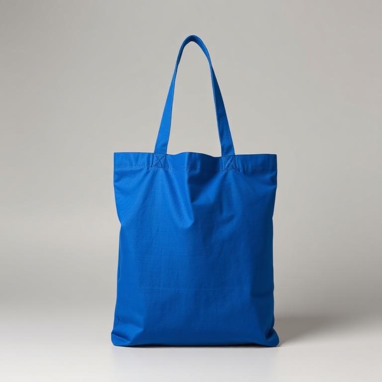 Tote Bags in royal blue, blank and ready for club branding