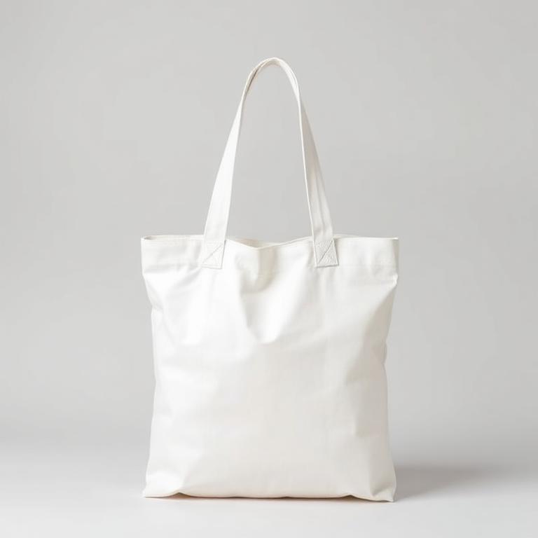 Tote Bags in white, blank and ready for club branding