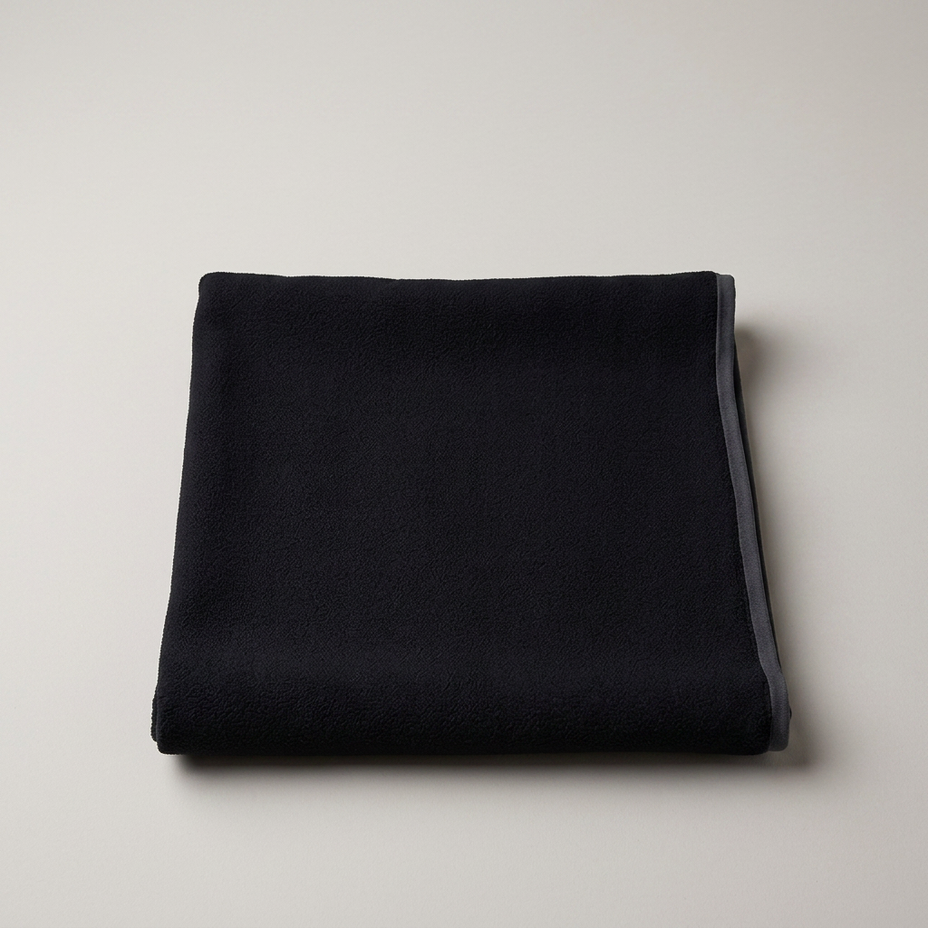 Gym Towels in black, blank and ready for club branding
