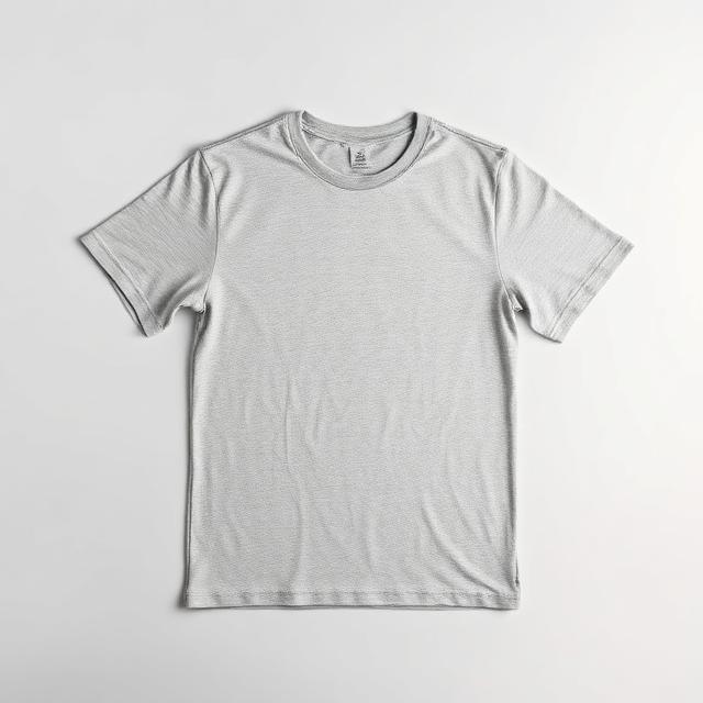 T-Shirts in heather grey, blank and ready for club branding