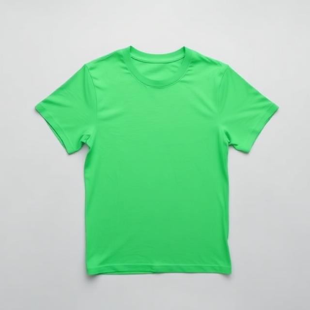 T-Shirts in kelly green, blank and ready for club branding